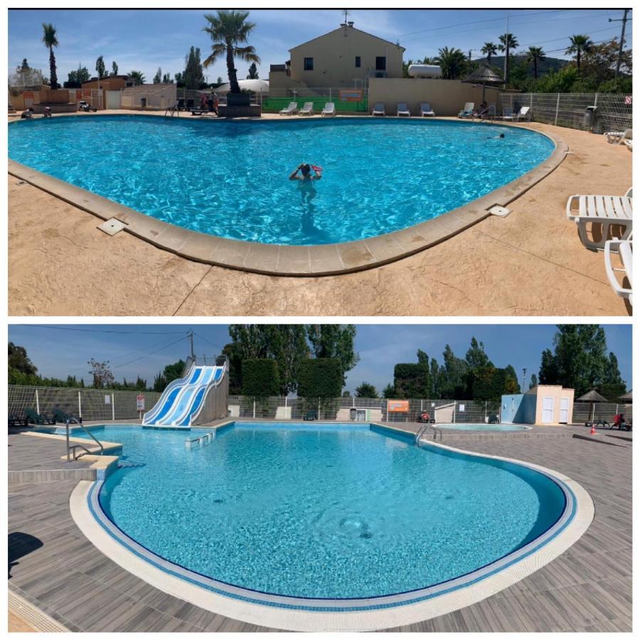 Camping L'Europe Hotel Vic la Gardiole Bagian luar foto